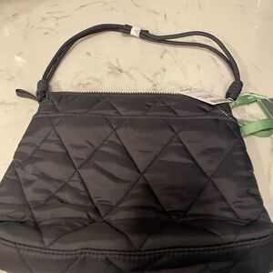 Vera Bradley Black Quilted Crossbody Bag